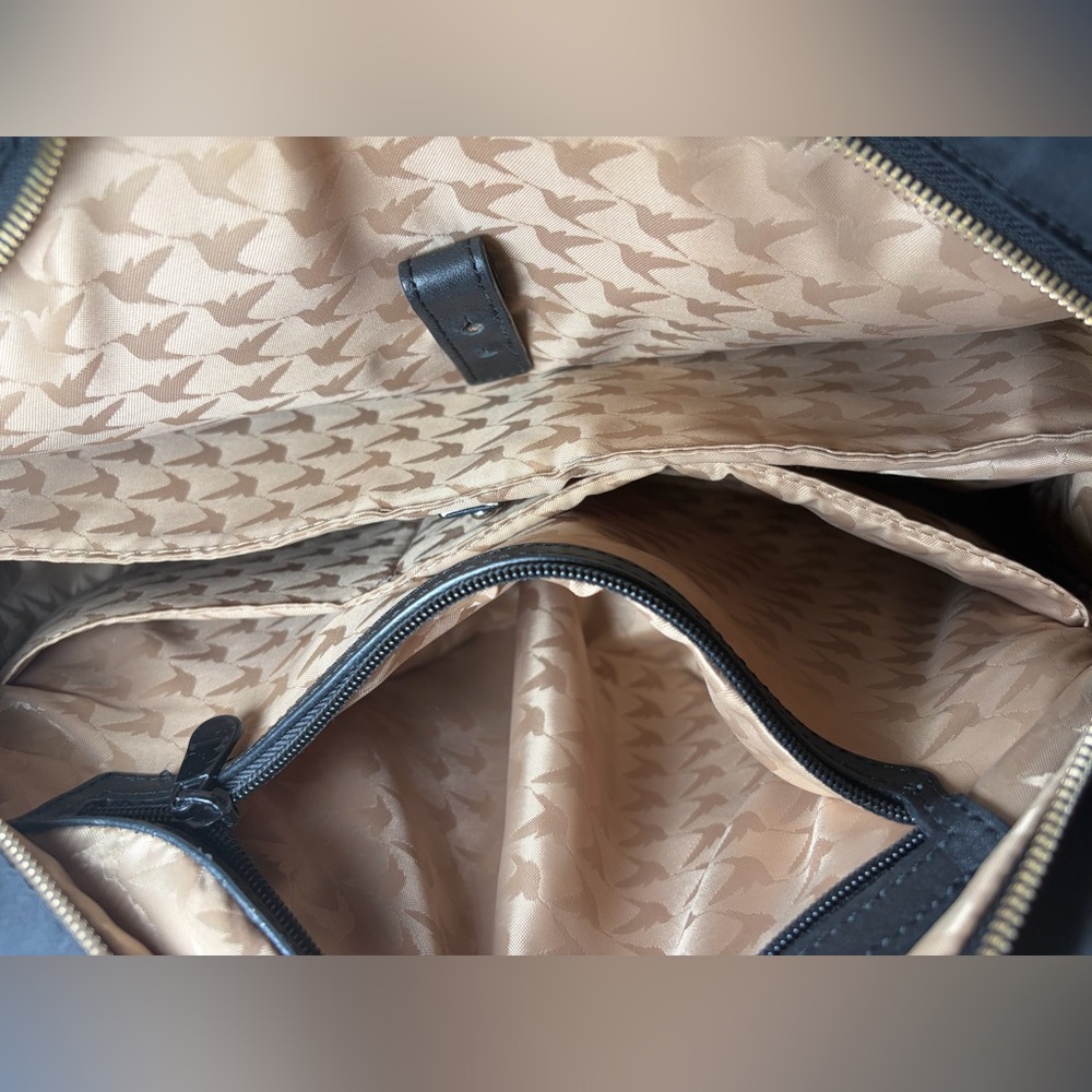 Lo & Sons Black O.G. Laptop Tote Nylon Travel Tote - Picture 12 of 16